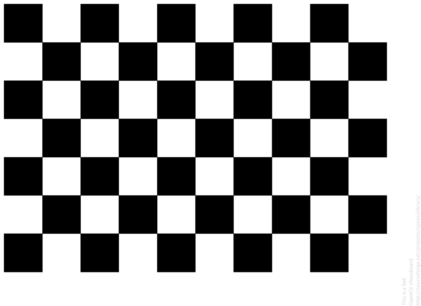 chessboard pdf open cv