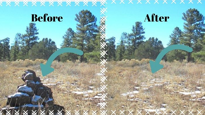 photoshop remove unwanted objects